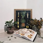 復古植物藝術海報