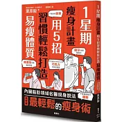 1星期瘦身計畫：用5招習慣輕鬆打造易瘦體質