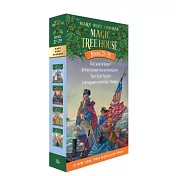 神奇樹屋 21-24集盒裝英文故事書Magic Tree House Volumes 21-24 Boxed Set: American History Quartet