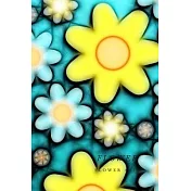 Flower: Flower Journal Notebook (110 Pages, 6’’’’ x 9’’’’)
