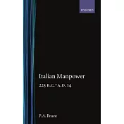 Italian Manpower 225 B.C.-A.D. 14