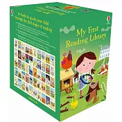 Usborne入門分級讀本有聲套書《My First Reading Library》（50本可掃QR Code聽故事，3歲以上適讀）我的小小外文圖書館