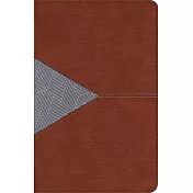 NIV Application Bible, Personal Size, Leathersoft, Brown/Blue, Red Letter, Thumb Indexed, Comfort Print: Bringing the Ancient Message of the Bible Int
