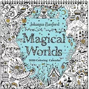 Johanna Basford’s 2026 Coloring Wall Calendar