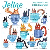 Feline 2026 Wall Calendar: Terry Runyan’s Cats