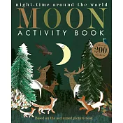 夜晚的大自然貼紙遊戲書（超過200張絕美貼紙）Moon: Activity Book