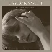 泰勒絲2026官方掛曆【迷你版】（收錄2025/9-2026/12月曆）Taylor Swift Official 2026 7 X 14 Inch (Hanging) Monthly Mini Wall Calendar