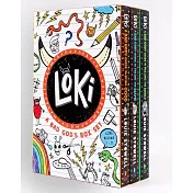 惡作劇之神洛基漫畫日記 1-3 集套書 Loki: A Bad God’s Box Set