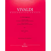 韋瓦第：《奇異》12首協奏曲 Op.4 小提琴與鋼琴伴奏樂譜第1冊 第1-6章