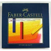【FABER-CASTELL】創意工房-軟性粉彩條(長型)24色
