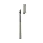 [MUJI 無印良品]鋁質鋼筆細字.黑