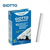 【義大利GIOTTO】無毒環保粉筆 (白色10入）