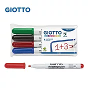 【義大利 GIOTTO】兒童專用白板筆(4色)