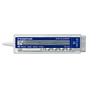 【STAEDTLER 施德樓】40入按鍵式自動筆芯0.5mm 2B