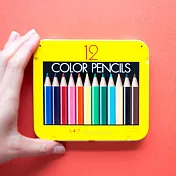 【TOMBOW日本蜻蜓】Mini色鉛筆12色(附削筆器)