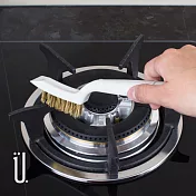 UdiLife生活大師 爐具二用清潔刷組 白色