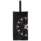 MONDAINE 瑞士國鐵經典時鐘鞋袋-黑