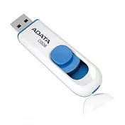 威剛 ADATA C008 日系簡約系列 32GB 隨身碟 - 湖水藍