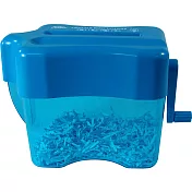 【ABEL】全碎型手動碎紙機(星空藍)