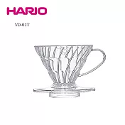 HARIO V60 VD-01T螺旋濾杯透明