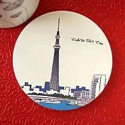 神奇陶瓷吸水杯墊_晴空塔