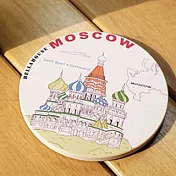 神奇陶瓷吸水杯墊_俄羅斯 克里姆林宮
