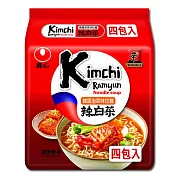 【農心】 韓國泡菜拉麵(4入/袋)