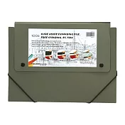 【富美特】桌上型13格檔案文件風琴包-A4．Pretty Office系列深灰