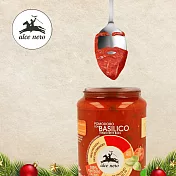 【Alce Nero有機尼諾】有機番茄蘿勒義大利麵醬(350g)