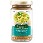 《Kanokwan咖努彎》泰式青咖哩醬(113g/瓶)