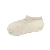 【和諧生活有機棉】船型襪 原棉米白                              22-24cm