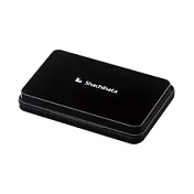 【Shachihata】顏料系油性印台 中型 HGN-2 黑色 (盤面 90 X 56 mm)