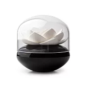 QUALY 蓮花好棒 - 棉棒盒(黑+白)