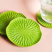 QUALY 荷葉杯墊(綠)