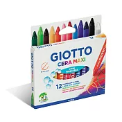【義大利 GIOTTO】好清洗兒童 專用蠟筆(12色)