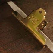 【HIGHTIDE】Penco復古金色金屬夾(M)