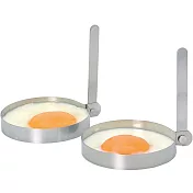 《KitchenCraft》不鏽鋼煎蛋模2入