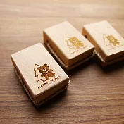 【木樂館】台灣黑熊芬多精芳香檜3入-S(小)