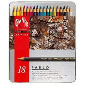 【CDA 瑞士卡達】PABLO 專家級油性色鉛 18色