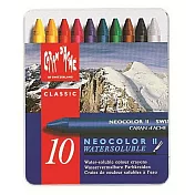【CDA 瑞士卡達】NEOCOLOR II 專業水溶性蠟筆 10色
