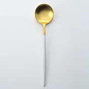 Cutipol / GOA WHITE MATT GOLD 餐用湯匙