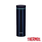 【THERMOS 膳魔師】超輕量 旋蓋式  不鏽鋼真空保溫杯0.5L(JNO-500-BK)黑色