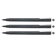 (3支1包)三菱代用針筆0.2黑