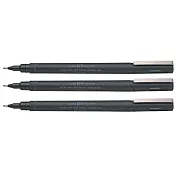 (3支1包)三菱代用針筆0.8黑