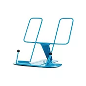 【HIGHTIDE】金屬書本立架(藍)