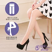 蒂巴蕾豐盈輕體  彈潤。3012durable  L-LL 彈性絲襪                              淺膚色