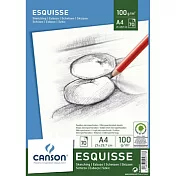 CANSON 素描用紙/21*29.7cm-A4/70入/白