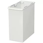 [MUJI無印良品]PP上蓋可選式垃圾桶/ 小/20L袋用