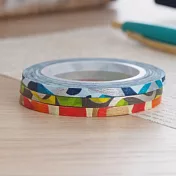 【日本mt和紙膠帶】Slim 3P_普普藝術(3mm)