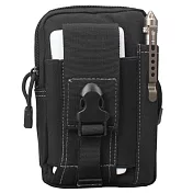 AmaZing 黑鷹縱隊-多功能戶外戰術腰包 (8色任選)黑色